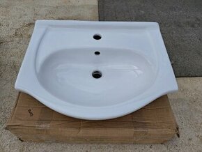 Nové keramické bílé umyvadlo Apolo 55x43 cm