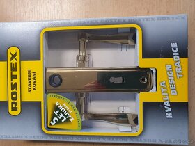 Dveřní kování TERNO Rostex zlaté klíč