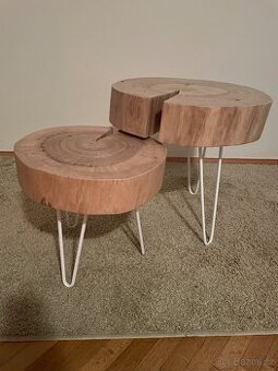 Poctivá česká práce - odkládací stolky