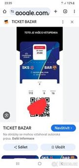 Slavia barcelona vstupenky