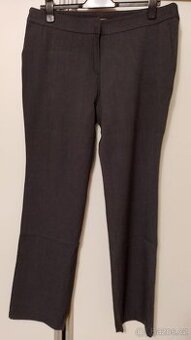 Dámské šedé kalhoty HD Paul Delvaux vel. 46/18, nové