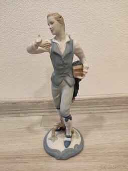 Retro socha 'Ptáčník' Royal Dux