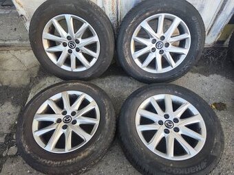 17"zimní alu sada 5x114 origo Mazda CX5 CX7 225/65 TPMS