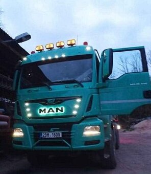 Man TGS, 6x4, rok 2015, 350tis km,bormatic