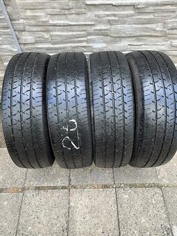 Použité letní pneu: 205/75/R16 c - 4 kusy