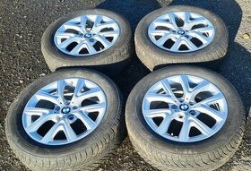 Orig. Alu kola BMW X1, 5x112 Bridgestone 205/60R17