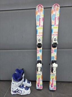 Dětské lyže TECNO PRO SWEETY, 110 cm + boty