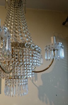 Křišťálový lustr - Jablonecké sklárny