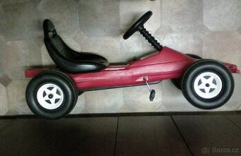 Dětská šlapací motokára Buggy plastová