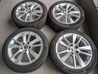 ORIGINÁLNÍ ALU KOLA ŠKODA TRIUS 225/45/R17 LETNÍ PNEU