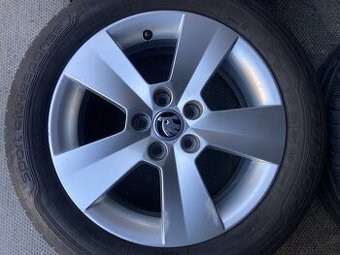 Alu kola ŠKODA FABIA III RAPID 15" 5x100 letní 185/60R15