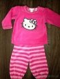 Nádherný NOVÝ sametový komplet H&M Hello Kitty vel.86