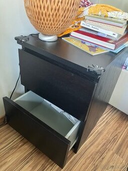 MALM komoda se 2 zasuvkami IKEA verna