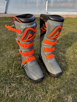 Tretry Acerbis X-team šedooranžové vel. 40 cross enduro