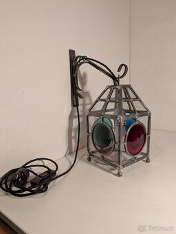 nástěnná lampa vitrážová lampička funkční svítidlo