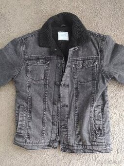 Chlapecká riflová zateplení bunda