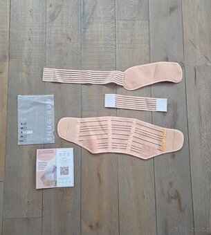 Snug Bun – těhotenský podpůrný pás 5v1, béžový, vel. S