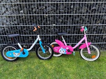 Dětské kolo B'Twin 500 (Decathlon) – 14" – pro děti 3–5 le