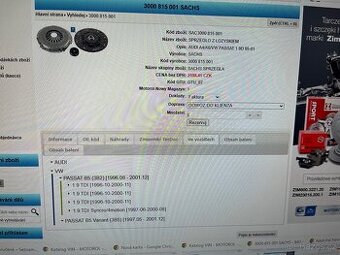 Spojkova sada Sachs 300815001