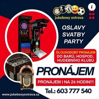 Šipkovy automat, jukebox, silový automat boxer