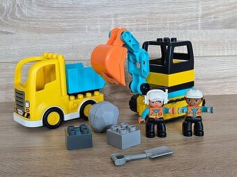 Lego Duplo 10931 Náklaďák a pásový bagr