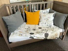 Dětská postýlka Sundvik ( IKEA)+ matrace - 1