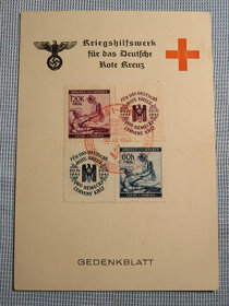 Známky s razítky, pohlednice - 1941-1943 orginál