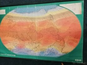školní mapa Klimatické poměry