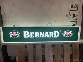 Svítící cedule BERNARD