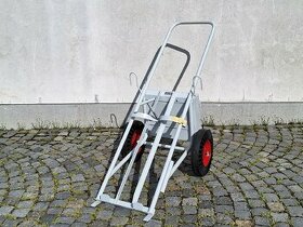 Pojízdný vozík na tlakové lahve / autogen vozík - 1