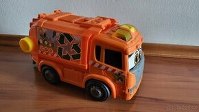 Popelarske detske auto Scania oranzove