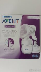 Odsávačka mateřského mléka manuální Philips AVENT - set