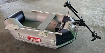 nafukovací člun boat007 s el.motorem a baterií - SUPER CENA