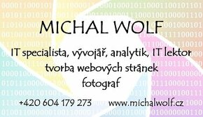 IT specialista, tvorba webových stránek