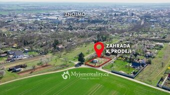 Zahrada s chatkou v katastrálním území Znojmo, 561 m2