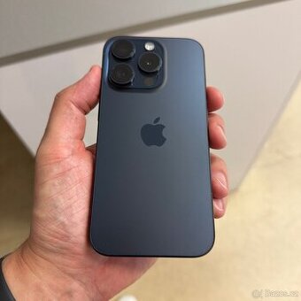 iPhone 15 Pro 256GB, 100% baterie, 12 měsíců záruka - 1
