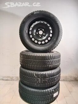 Zimní sada 215/60/16 - 5x112 ET41 6,5Jx16 57,1 - Superb, Pas