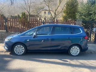 Opel Zafira, 1.6 Innovation, BA, 1. majitel, koupě 8/2017