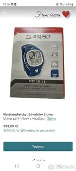 Nové hodinky Sigma
