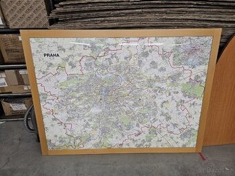 Mapa Prahy - 1