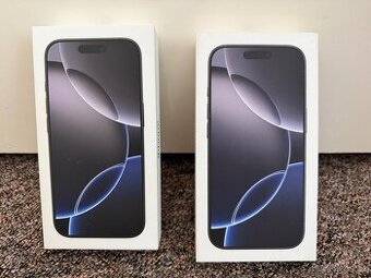Apple iPhone 16 Pro 256gb Black. 100% baterie, TOP stav.