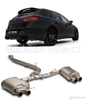 REMUS OPF-back vyfuk - Seat Leon Cupra R 5F 4x4