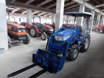 🟦 Malotraktor Iseki TH25B + čelní nakladač a vidle