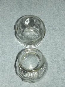 Skleněná masážní baňka nahřívací