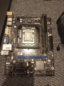 Procesor i5-4590 + základní deska + chladič+ 2× 8gb ram