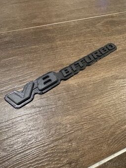 3D Tisk - V8 Biturbo
