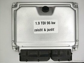 Řídicí jednotky motoru 1.9 TDI 96 kw