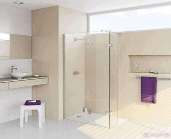 Walk in stěna HUPPE 80x36x200 cm - do L - nová