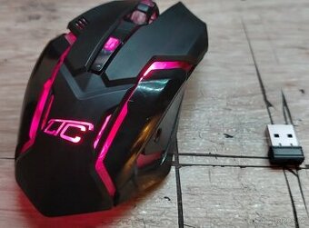 Bezdrátová RGB Dobíjecí BT Myš