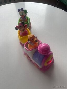 Vláček + kuličková dráha + sada kelímků